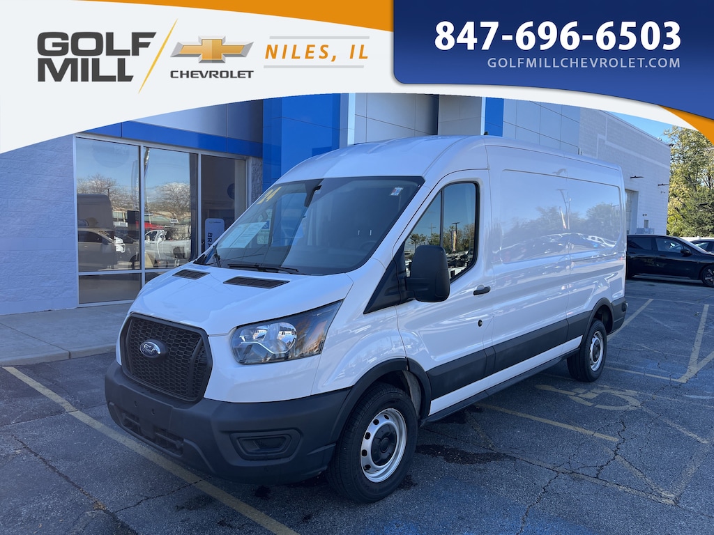 Used 2024 Ford Transit-250 Cargo Van 148 WB Medium Roof Cargo Van