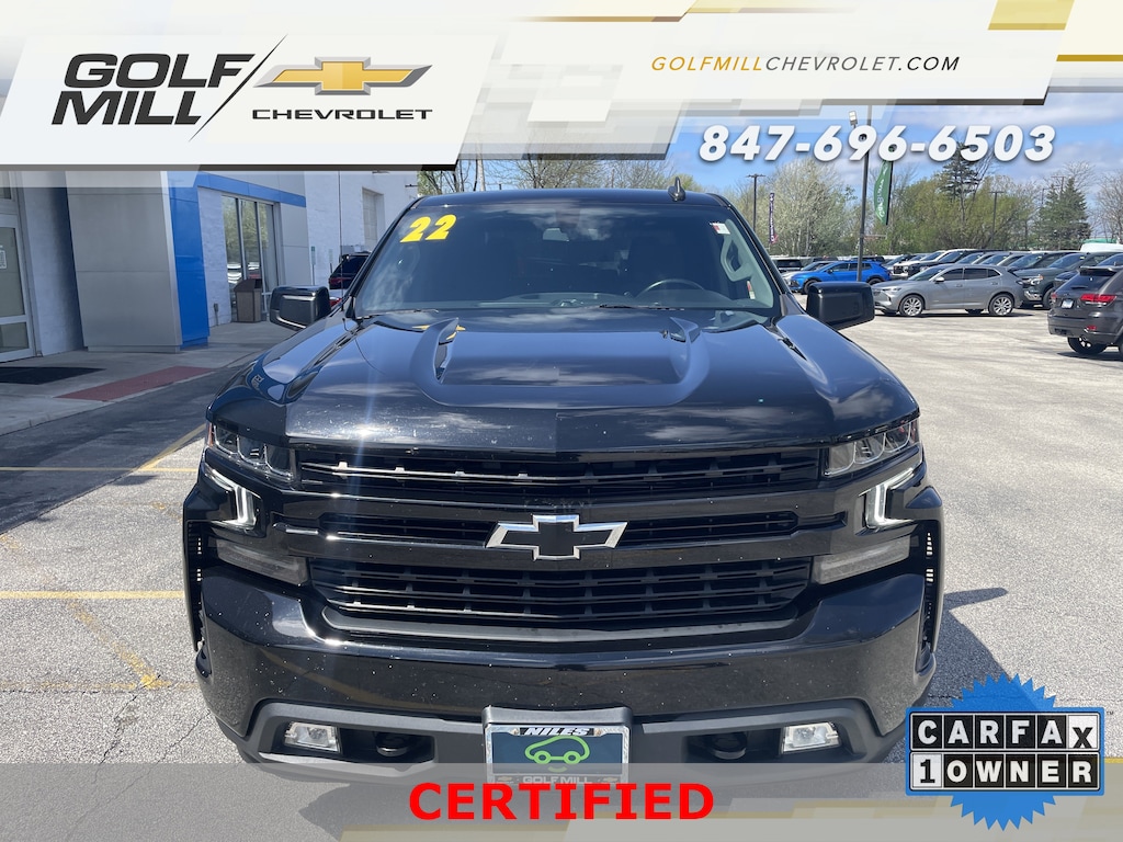 Used 2022 Chevrolet Silverado 1500 LTD RST Truck