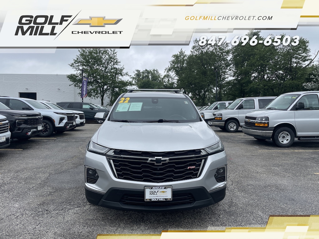 Used 2022 Chevrolet Traverse RS SUV