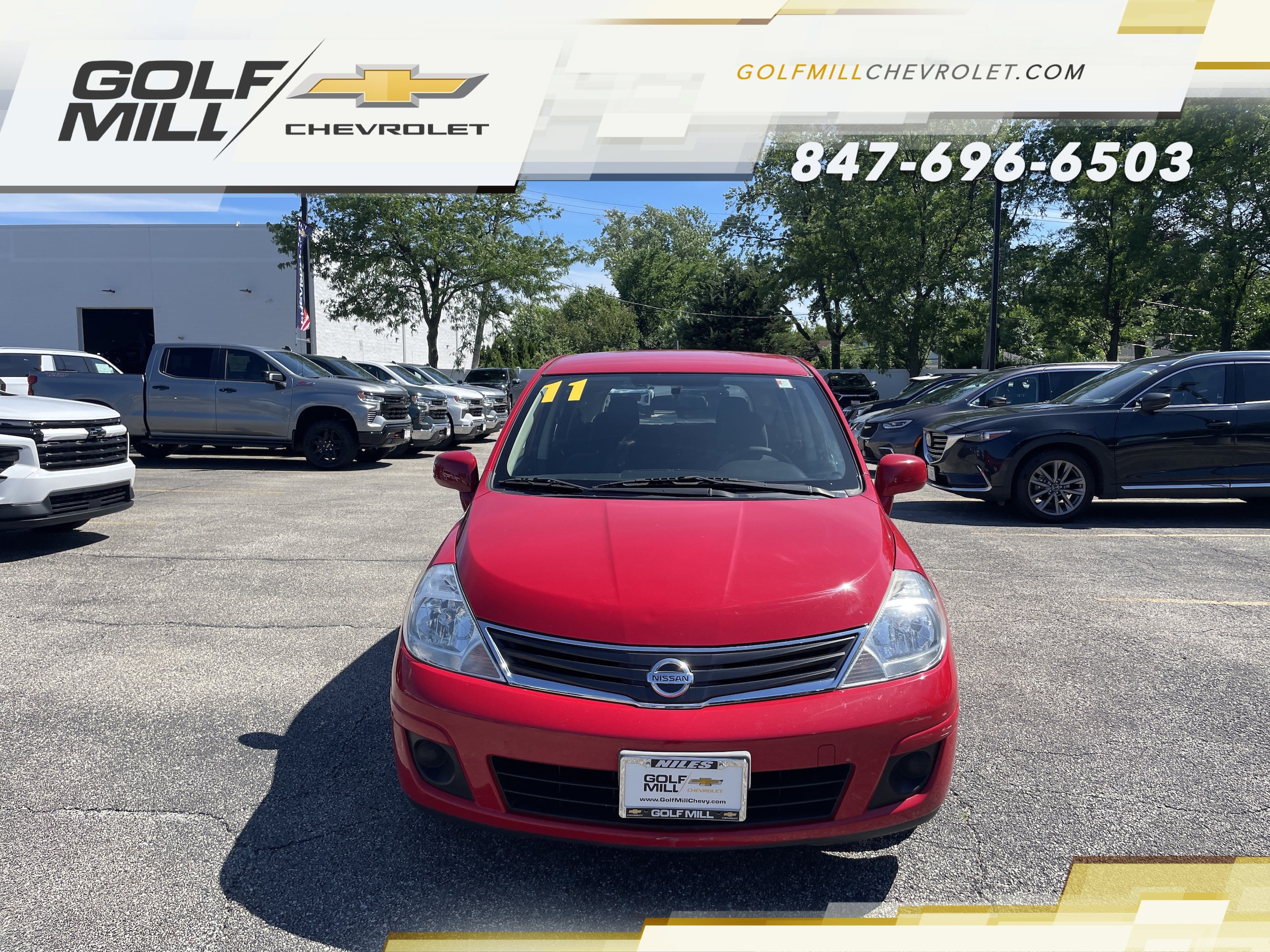 Used 2011 Nissan Versa S with VIN 3N1BC1CP1BL469721 for sale in Niles, IL