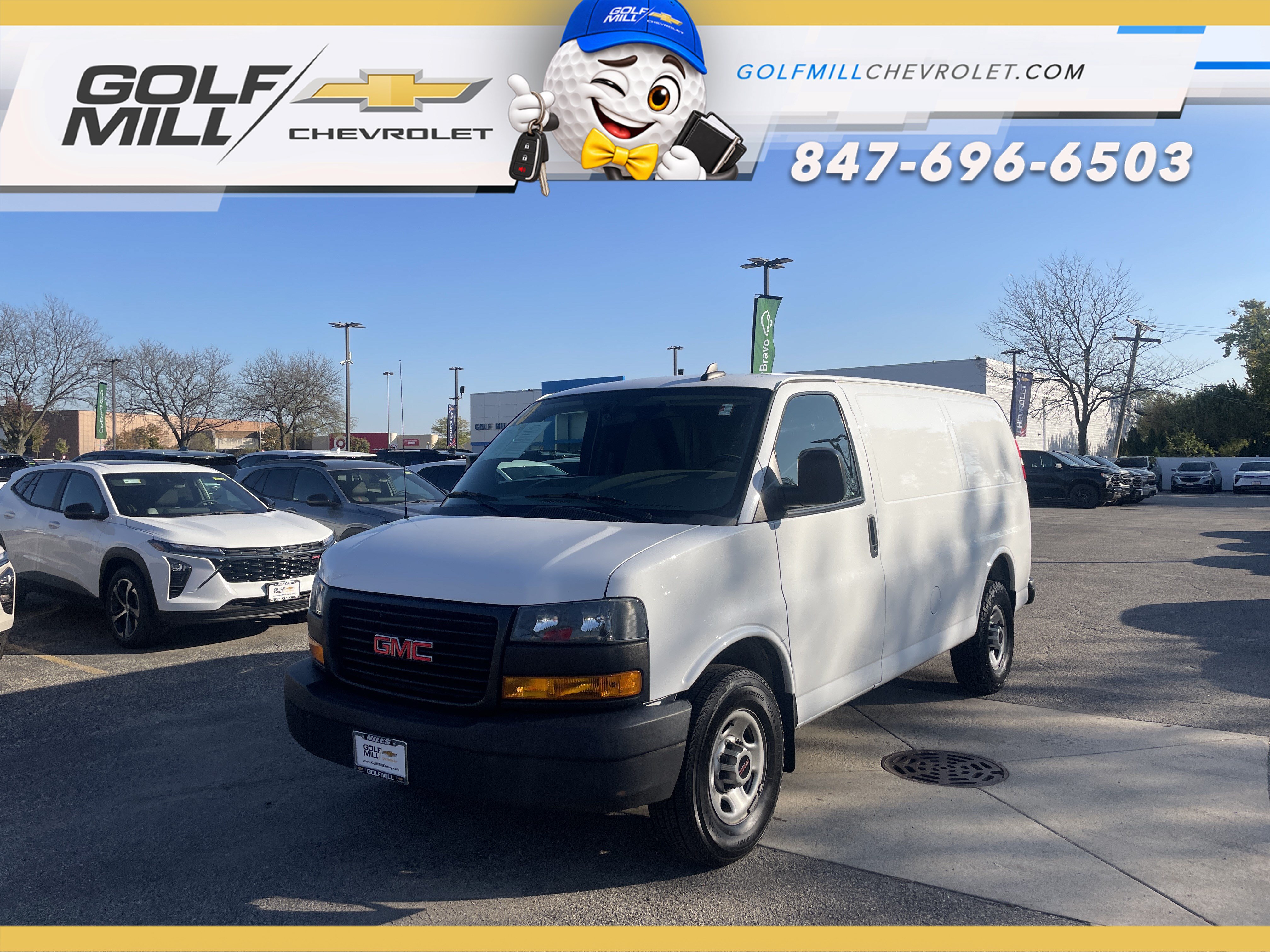 2020 GMC Savana Cargo Work Van