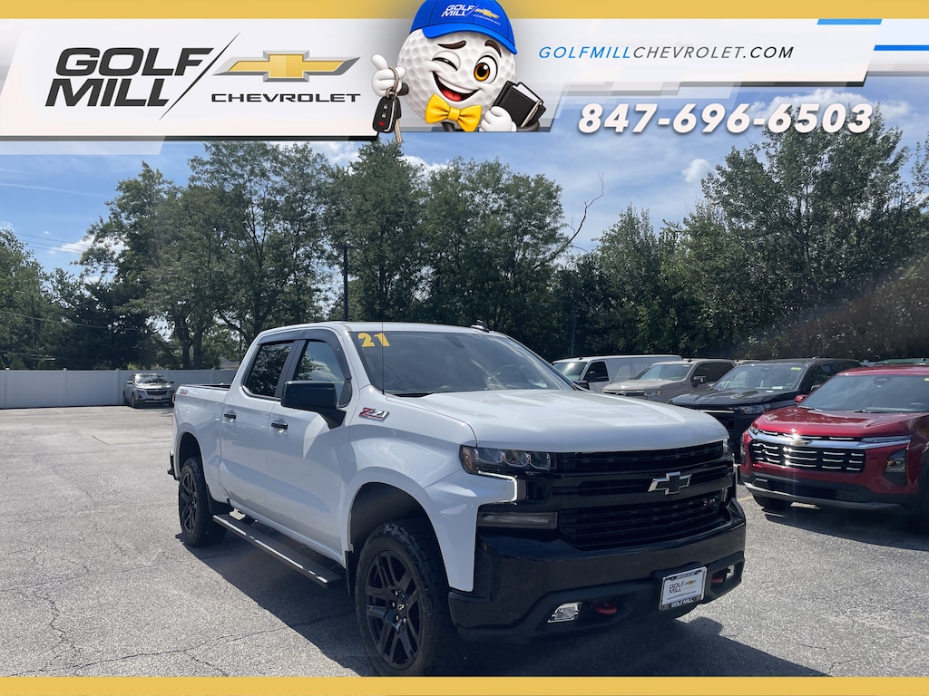 Used 2021 Chevrolet Silverado 1500 LT Trail Boss Truck