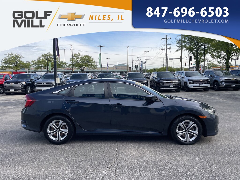 Used 2018 Honda Civic LX Sedan