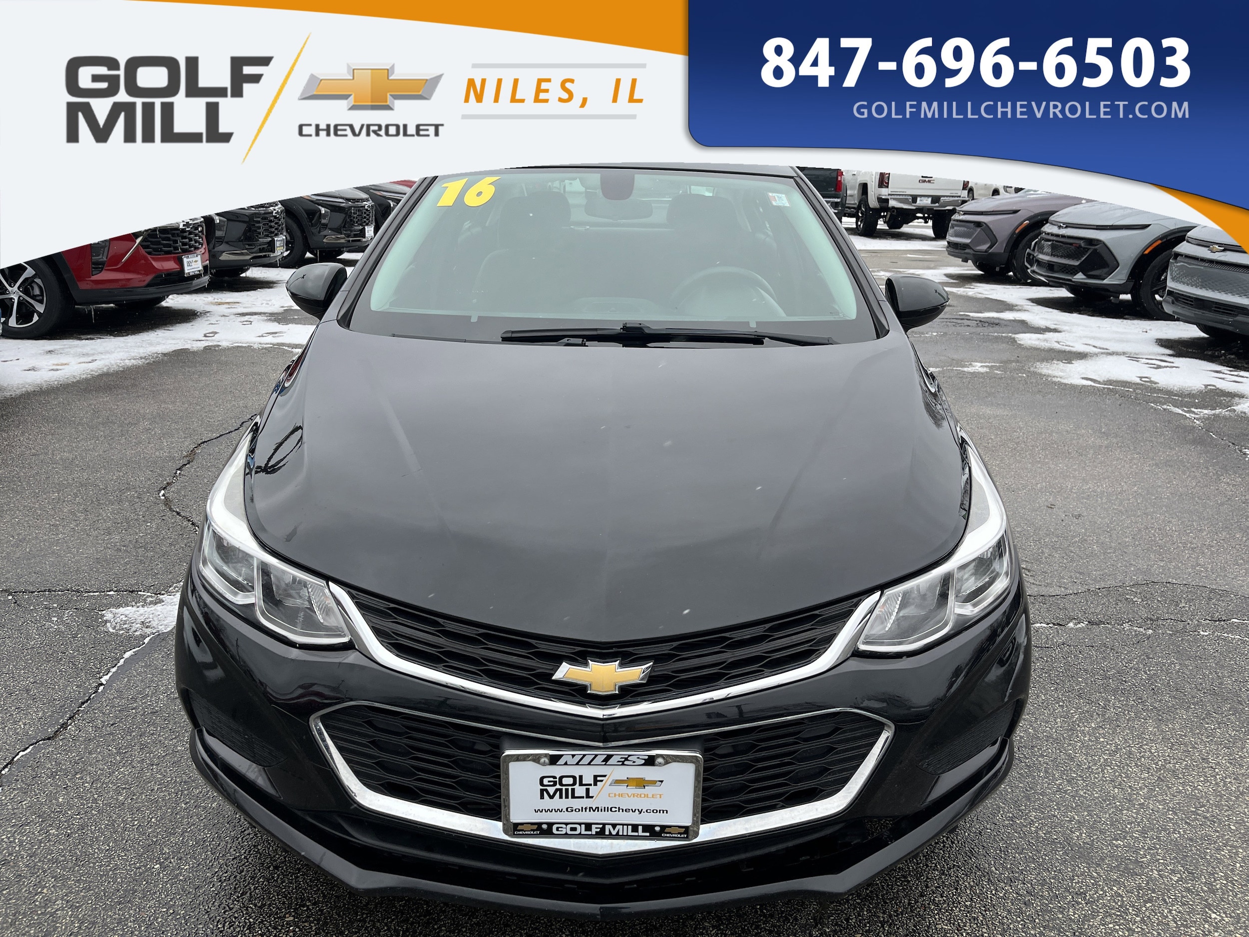 Used 2016 Chevrolet Cruze LS with VIN 1G1BC5SM2G7254607 for sale in Niles, IL