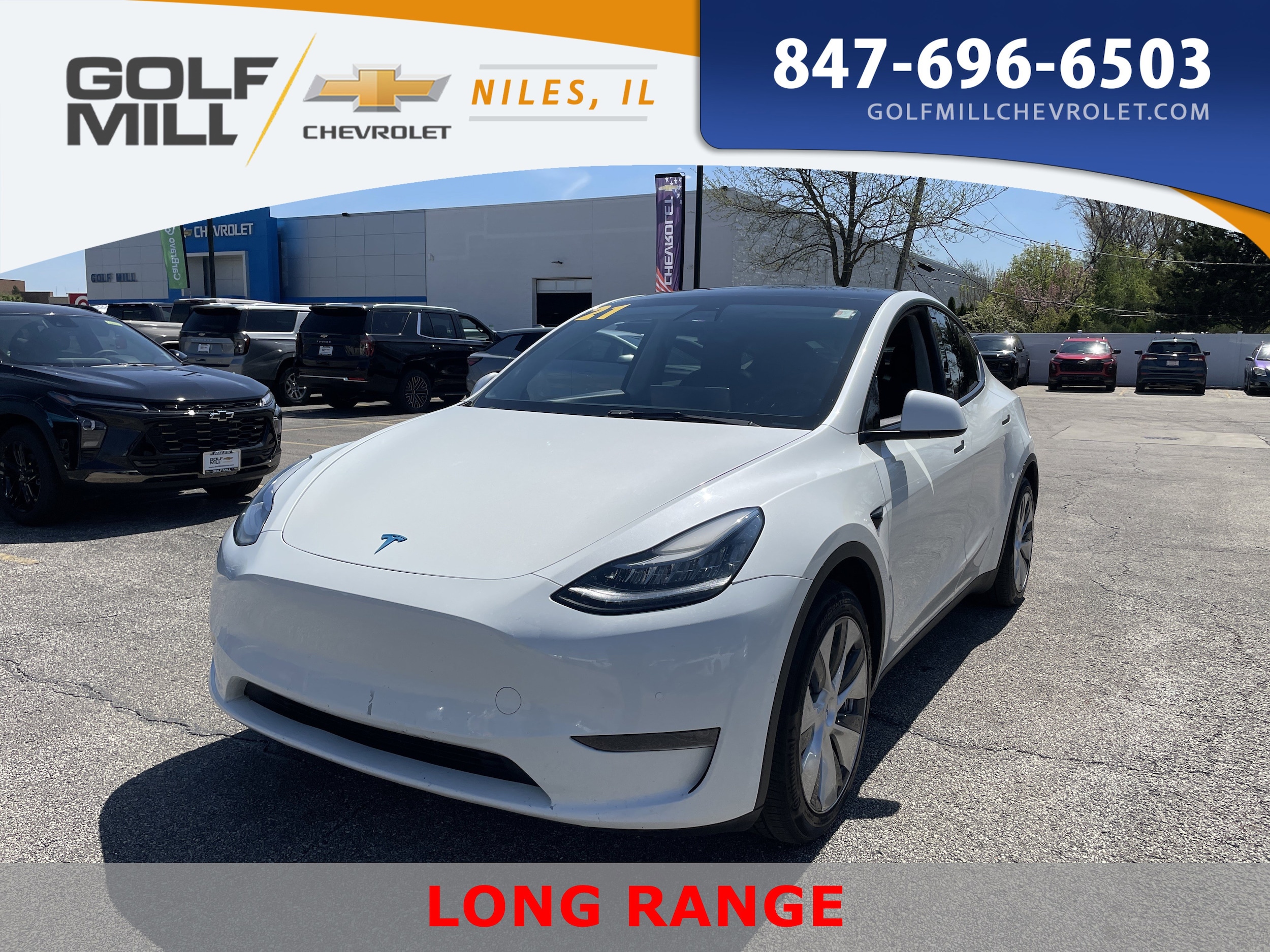 2021 Tesla Model Y Long Range Dual Motor All-Wheel Drive's photo