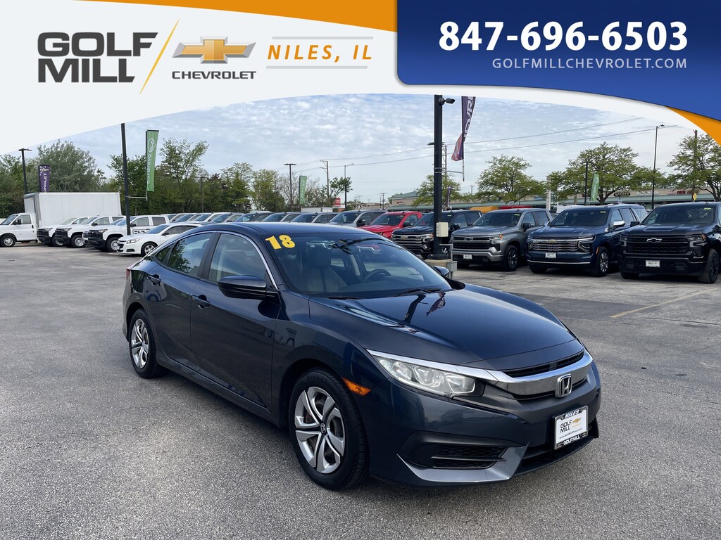 Used 2018 Honda Civic LX Sedan