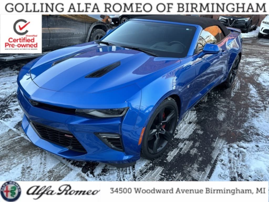 Certified 2017 Chevrolet Camaro SS Convertible