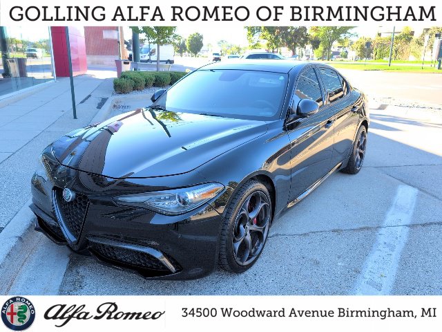 Used 2019 Alfa Romeo Giulia Ti Sport with VIN ZARFANBN1K7600703 for sale in Birmingham, MI