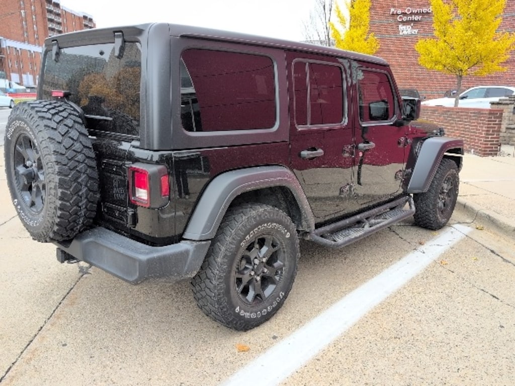 Used 2020 Jeep Wrangler Unlimited Willys SUV