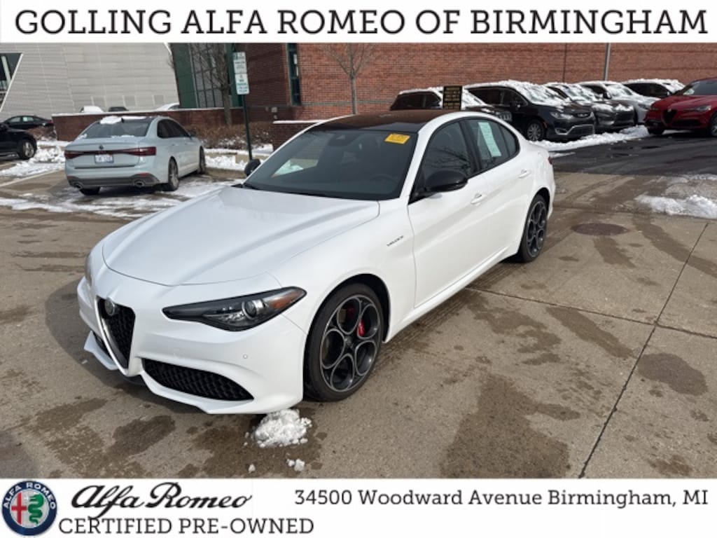 Certified 2023 Alfa Romeo Giulia Veloce Sedan