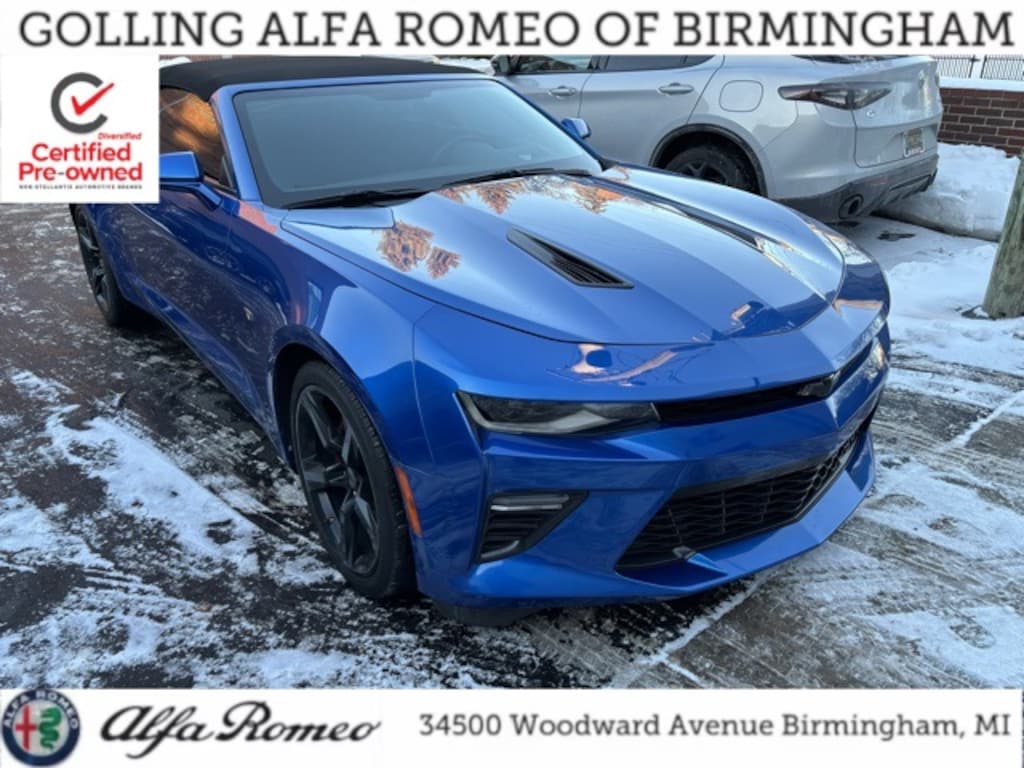 Certified 2017 Chevrolet Camaro SS Convertible