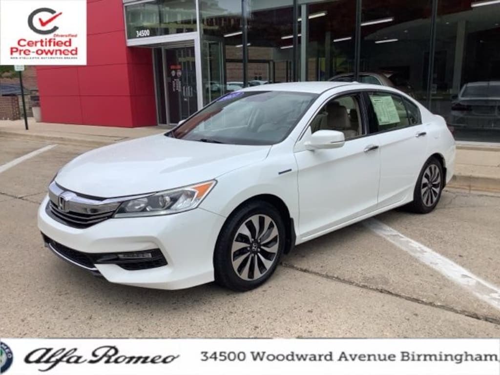 Certified 2017 Honda Accord Hybrid Base Sedan