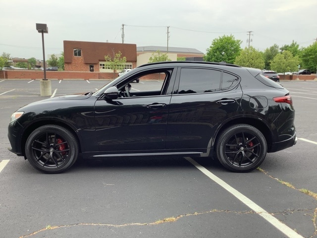 Used 2021 Alfa Romeo Stelvio Ti with VIN ZASPAKBN9M7D17036 for sale in Birmingham, MI