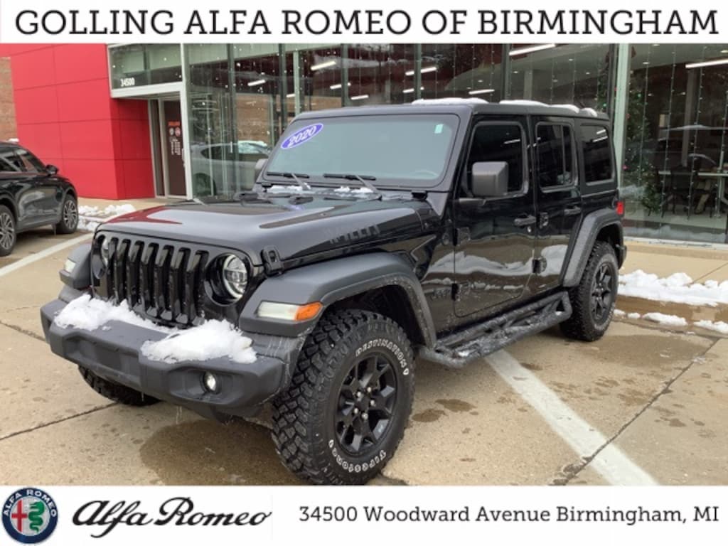 Used 2020 Jeep Wrangler Unlimited Willys SUV