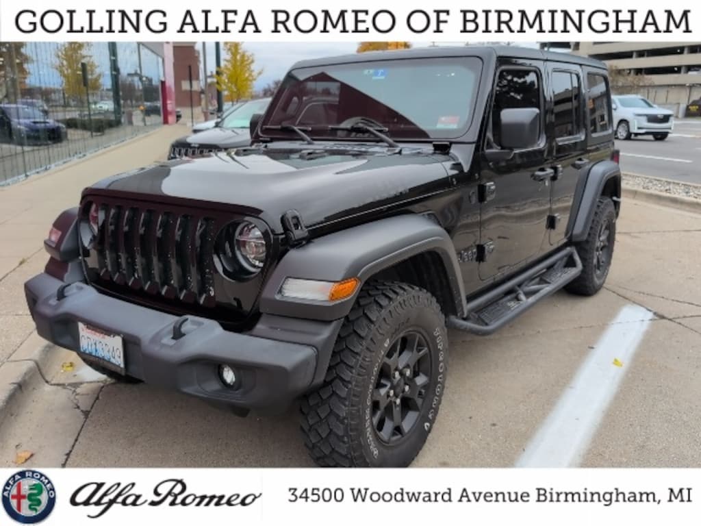 Used 2020 Jeep Wrangler Unlimited Willys SUV
