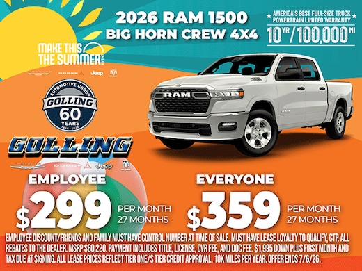 Golling Chrysler Dodge Jeep Ram of Roseville | Car Dealership