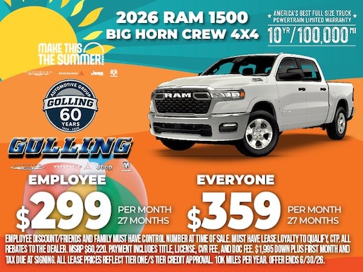 Golling Chrysler Dodge Jeep Ram of Roseville | Car Dealership