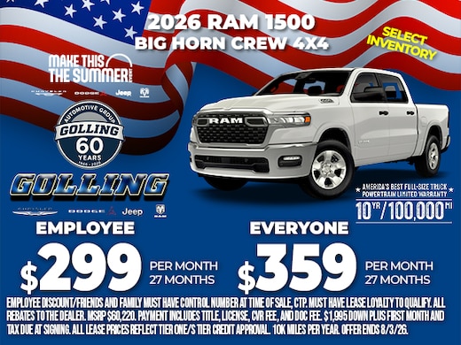 Golling Chrysler Dodge Jeep Ram of Roseville | Car Dealership