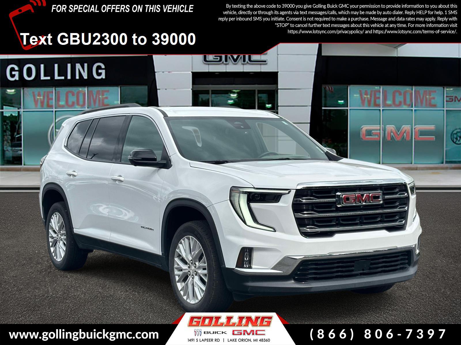 2024 GMC Acadia