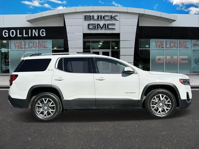 Used 2021 GMC Acadia SLE with VIN 1GKKNKLA1MZ232137 for sale in Bloomfield, MI