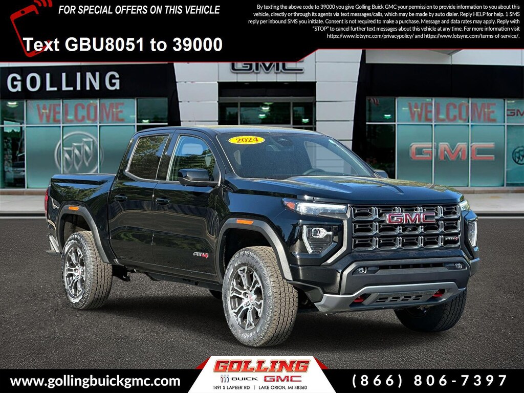 Used 2024 GMC Canyon AT4 Truck Crew Cab