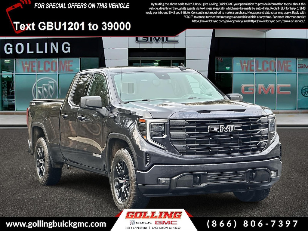 Used 2023 GMC Sierra 1500 Elevation w/3SB Truck Double Cab