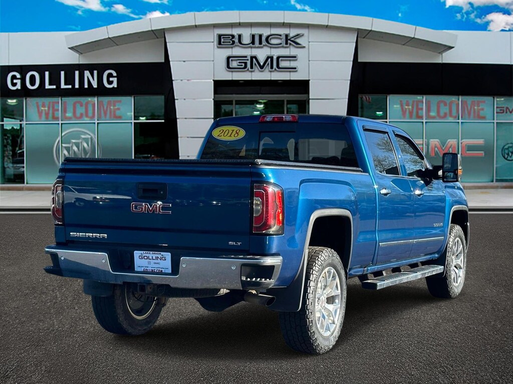 Used 2018 GMC Sierra 1500 SLT Truck Crew Cab