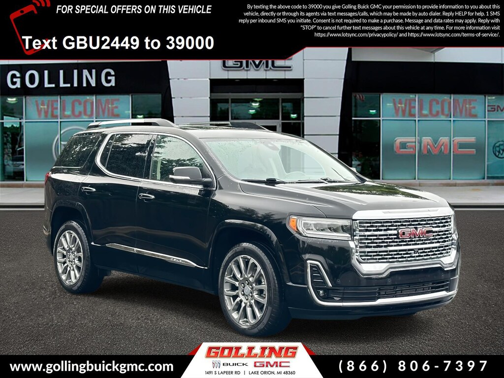 Used 2022 GMC Acadia Denali SUV