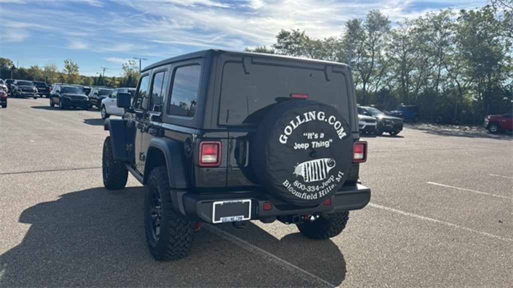 New 2026 Jeep Wrangler 4-DOOR WILLYS Sport Utility