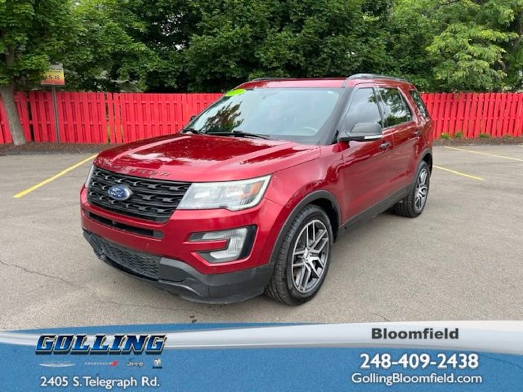 Used 2017 Ford Explorer Sport SUV