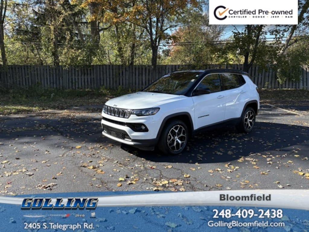 Certified 2024 Jeep Compass Limited SUV