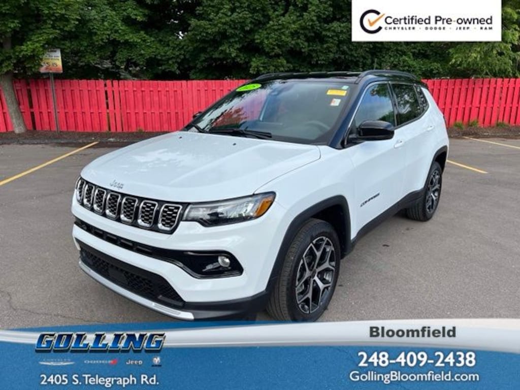 Certified 2025 Jeep Compass Limited SUV
