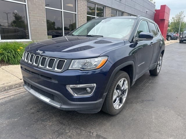 Used 2021 Jeep Compass Limited with VIN 3C4NJDCB6MT549699 for sale in Bloomfield, MI