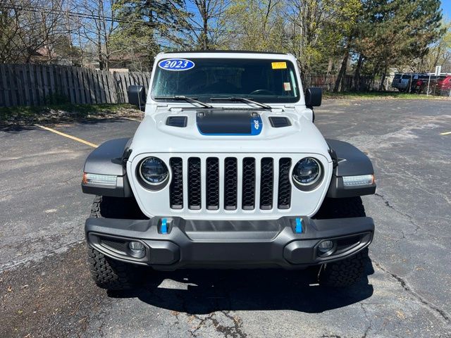 Used 2023 Jeep Wrangler 4xe Rubicon 4XE with VIN 1C4JJXR62PW524761 for sale in Bloomfield Township, MI