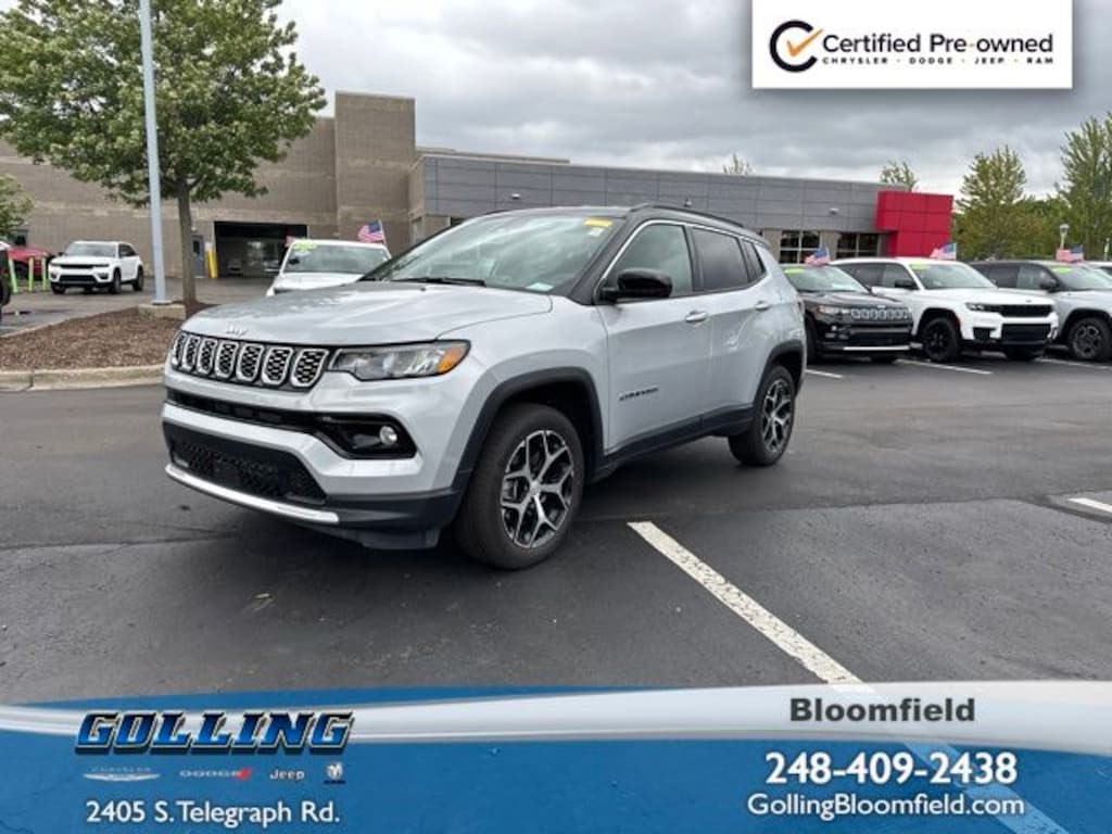 Certified 2024 Jeep Compass Limited SUV