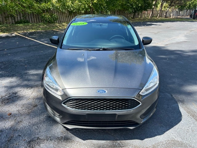 Certified 2018 Ford Focus SE with VIN 1FADP3K25JL217983 for sale in Bloomfield Township, MI