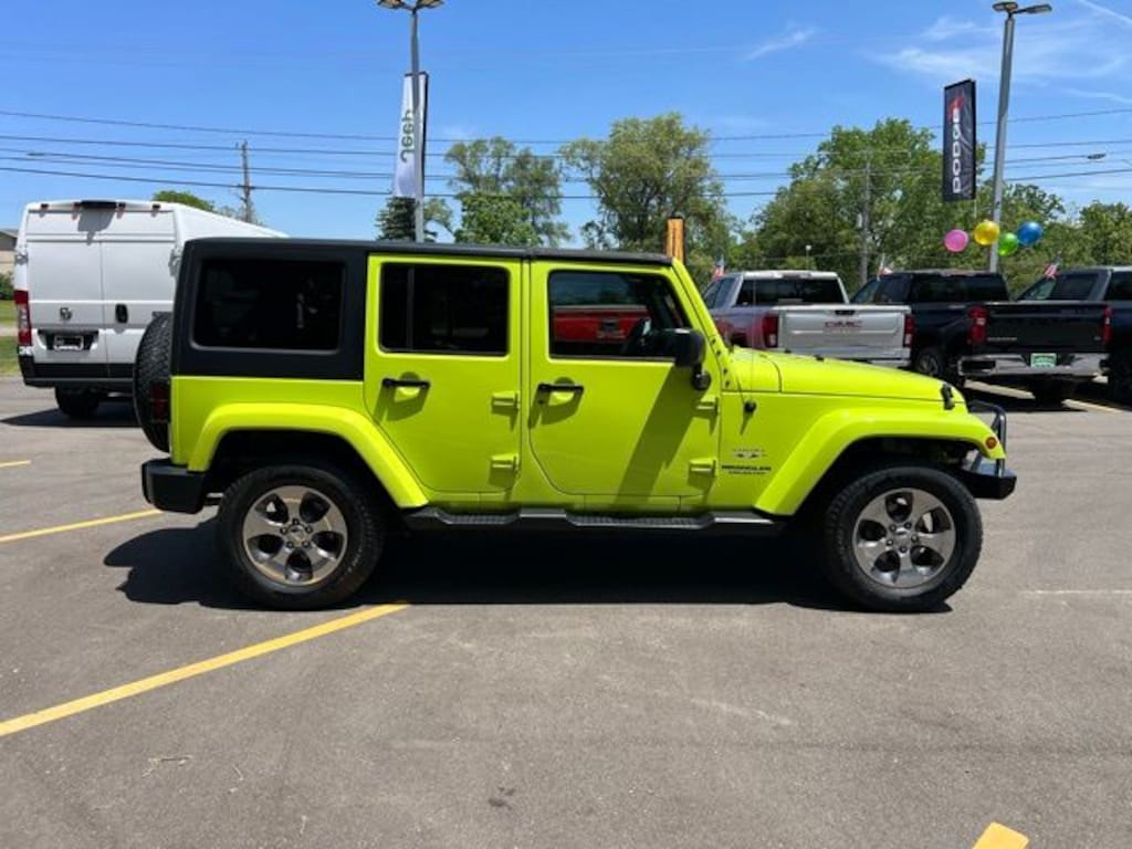 Certified 2017 Jeep Wrangler Unlimited Sahara SUV
