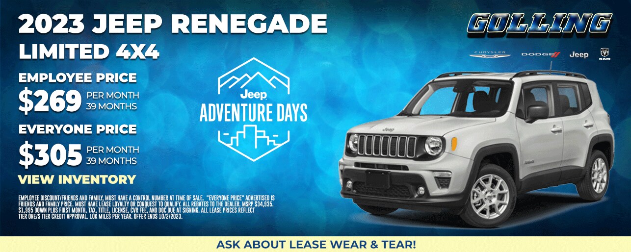 Golling Chrysler Dodge Jeep Ram Dealership Bloomfield, MI