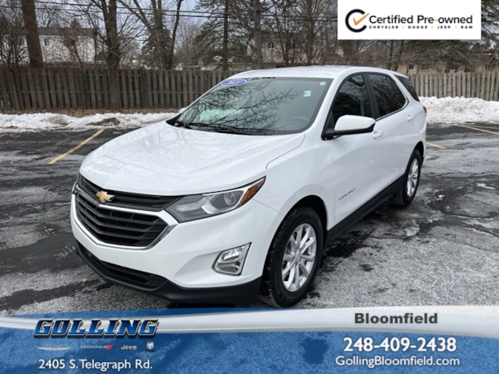 Certified 2021 Chevrolet Equinox LT SUV