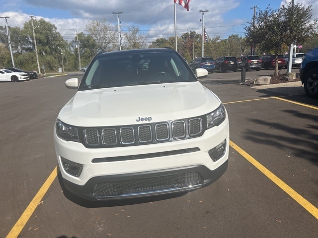 Certified 2020 Jeep Compass Limited with VIN 3C4NJDCB8LT216483 for sale in Bloomfield Township, MI
