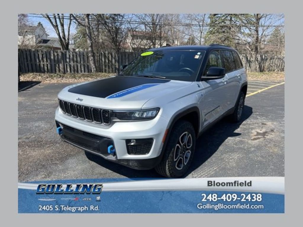 Certified 2022 Jeep Grand Cherokee Trailhawk 4xe SUV