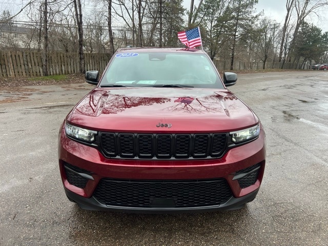 Certified 2023 Jeep Grand Cherokee Altitude with VIN 1C4RJHAG2PC608416 for sale in Bloomfield, MI
