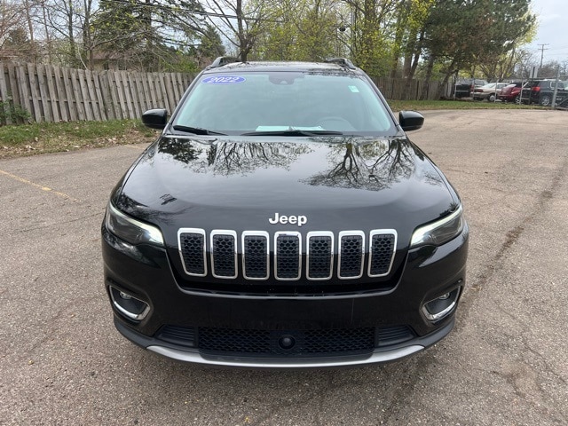 Certified 2022 Jeep Cherokee Limited with VIN 1C4PJMDX6ND523047 for sale in Bloomfield, MI