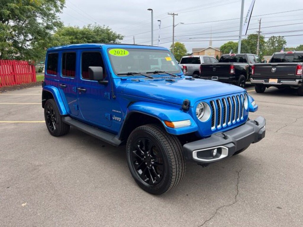 Certified 2021 Jeep Wrangler Unlimited Sahara 4xe SUV
