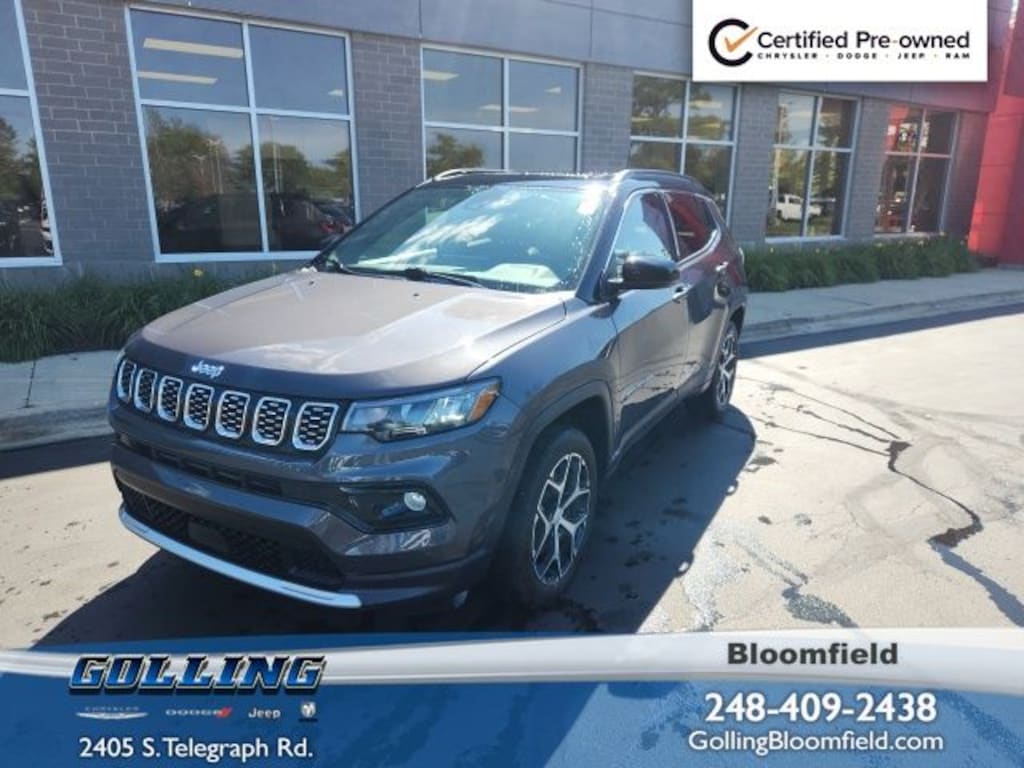 Certified 2024 Jeep Compass Limited SUV