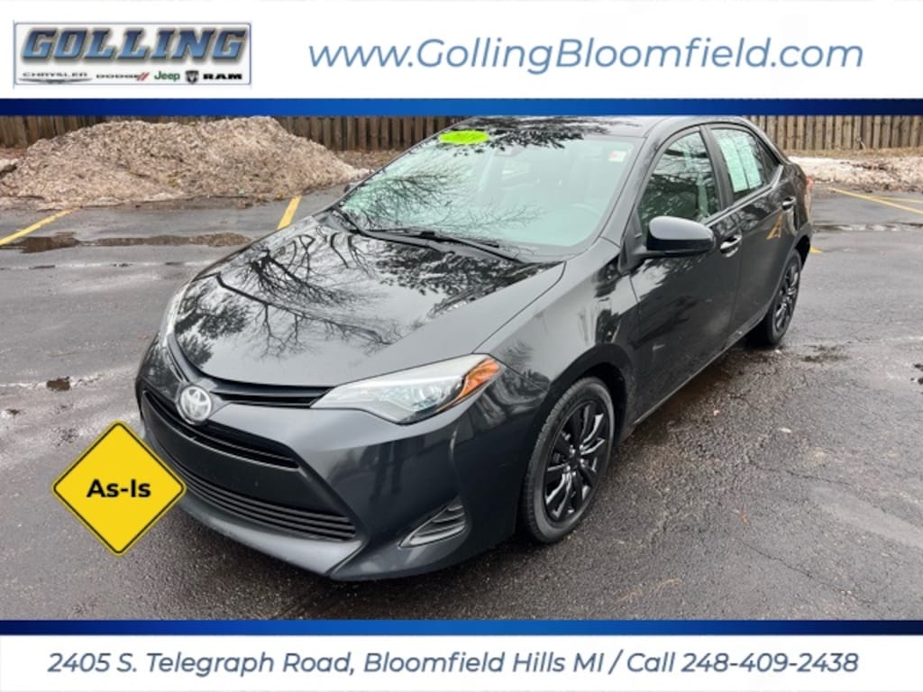 Used 2019 Toyota Corolla L Sedan