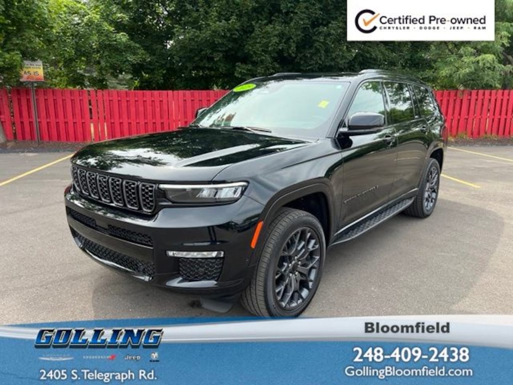 Certified 2025 Jeep Grand Cherokee L Summit SUV