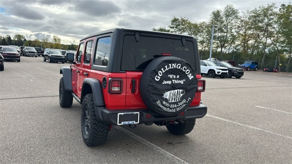 New 2026 Jeep Wrangler 4-DOOR WILLYS Sport Utility