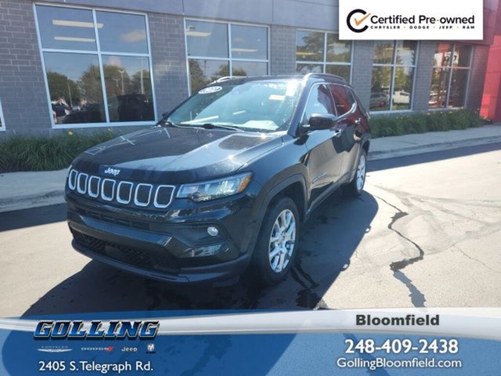 Certified 2022 Jeep Compass Latitude Lux SUV