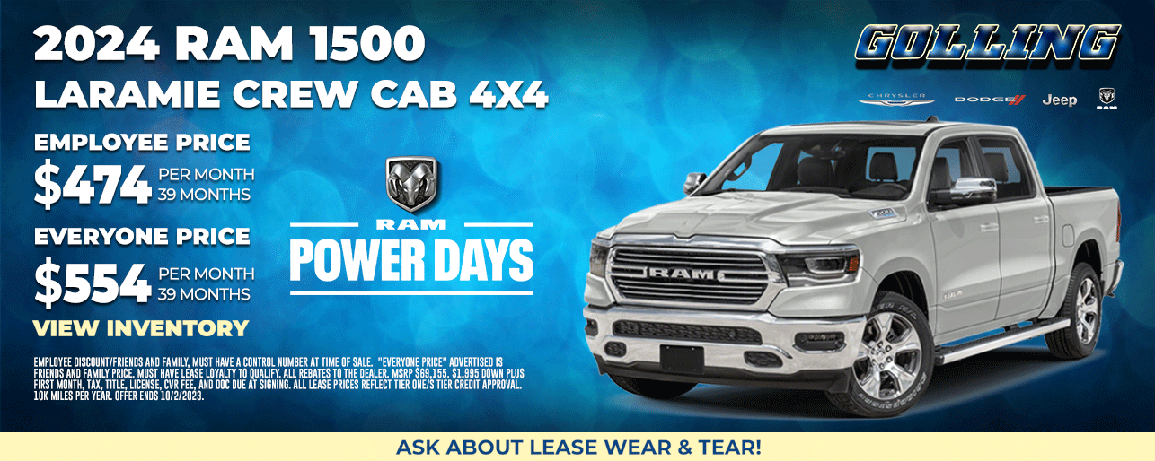 Golling Chrysler Dodge Jeep Ram Dealership Bloomfield, MI